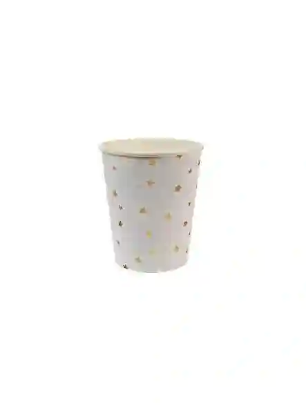 Vasos estrella oro