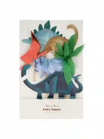 Topper tarta dinosaurios