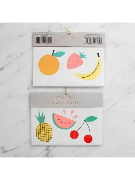 Tatoo frutas