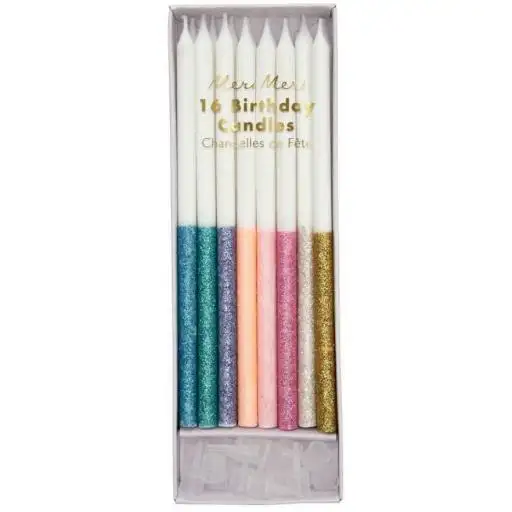 Velas multicolor