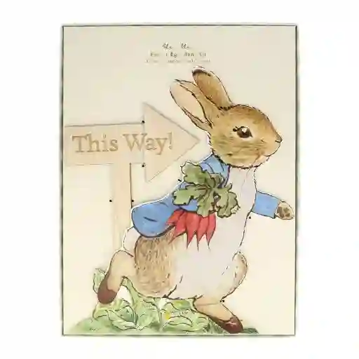 Kit buscar huevos Peter Rabbit & Amigos