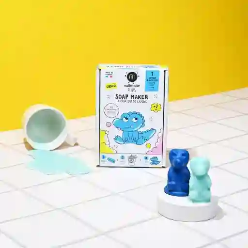 Juego Fábrica de jabones Croco - 1 jabón | Azul