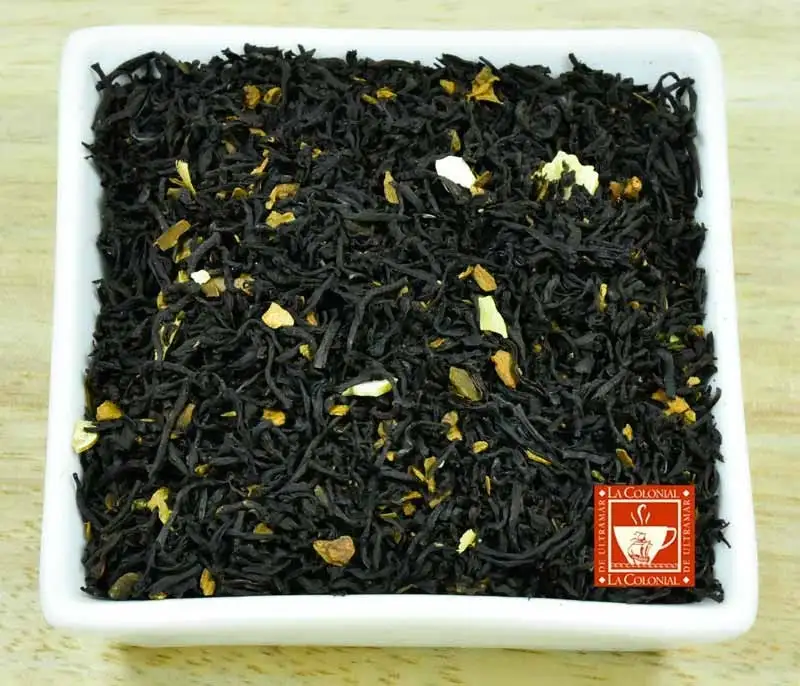 Té negro Almendras y canela (té de navidad)