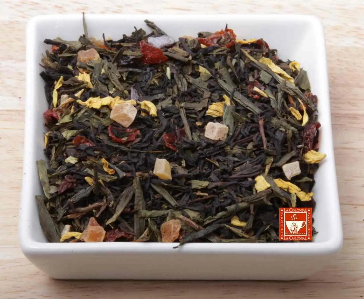 Black tea and magic moon green tea