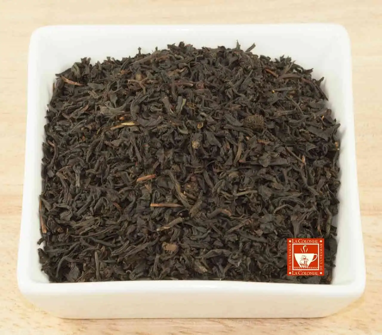 Té negro con cerezas