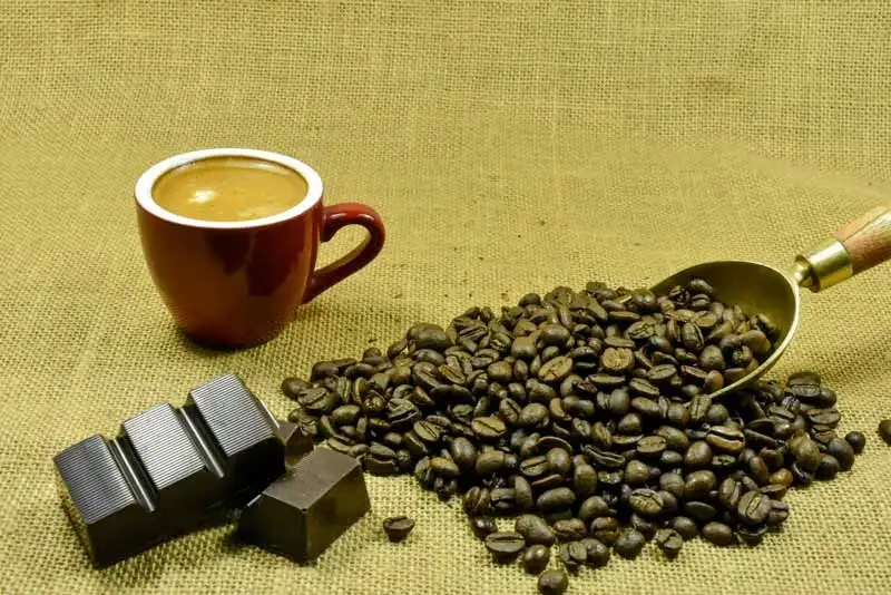 Café a la crema de chocolate