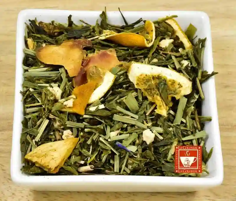 Green tea orange passion