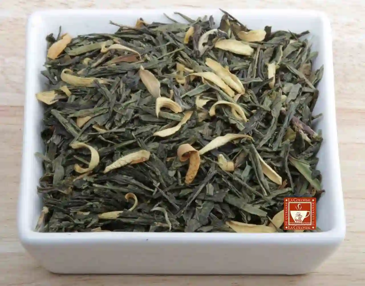 Green tea with orange