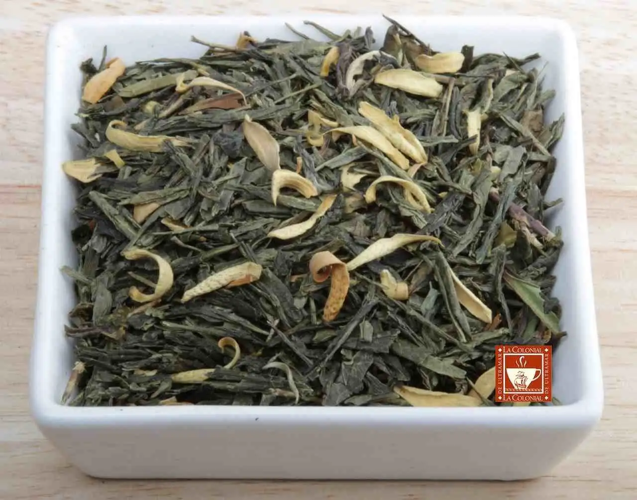 Green tea with orange