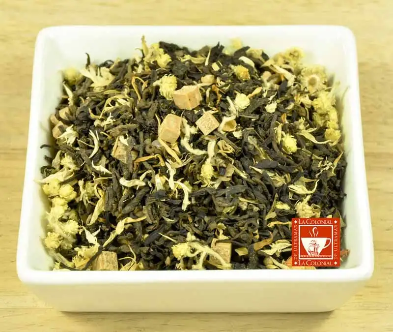 Pu Erh Avellanas y caramelo salado