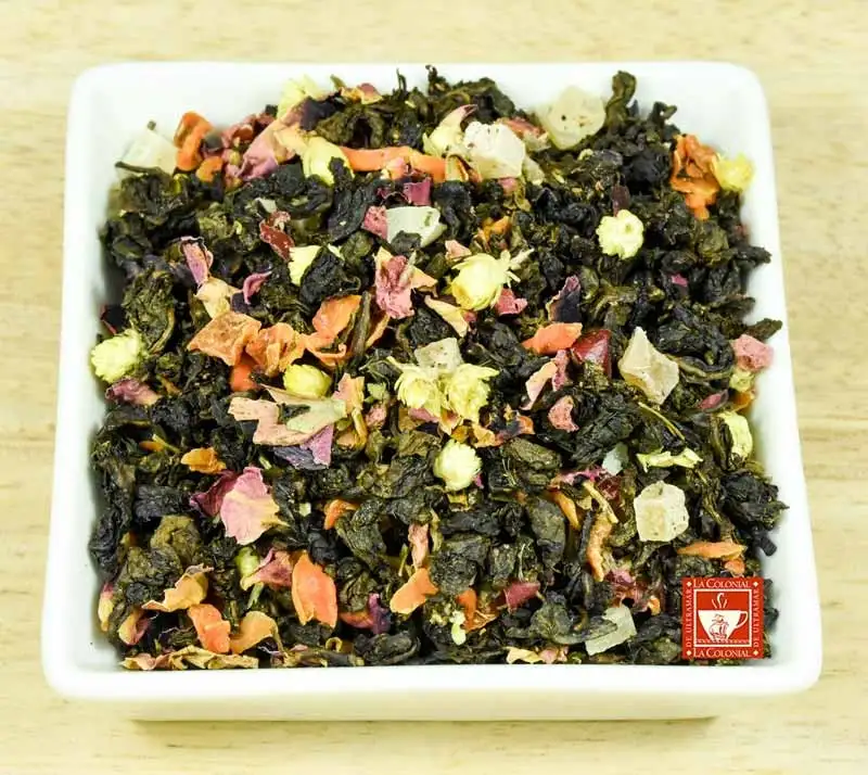 Té Oolong con Lichis