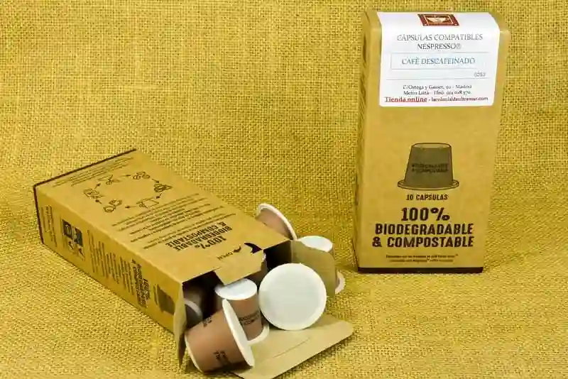 Nespresso® compatible capsules - decaffeinated coffee