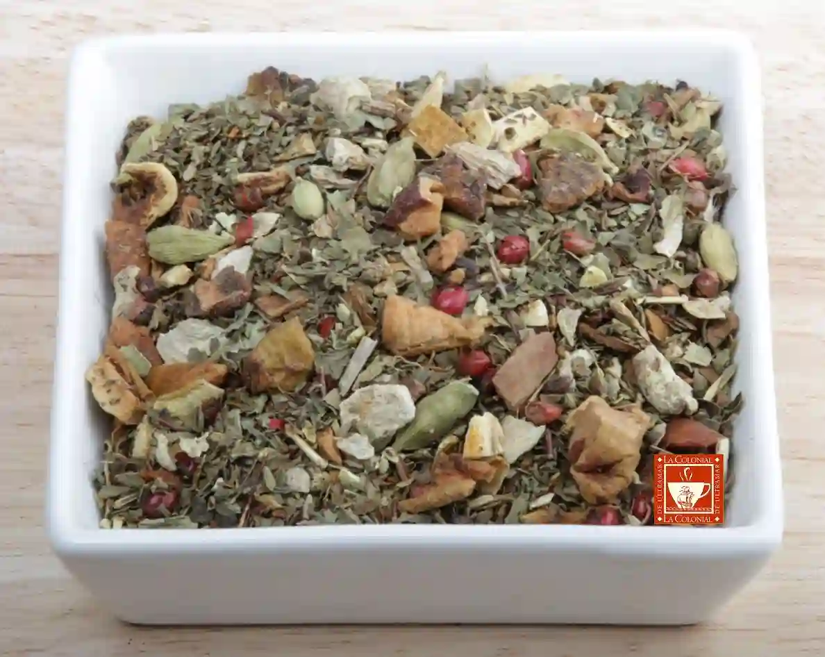 Tulsi Naranja y jengibre