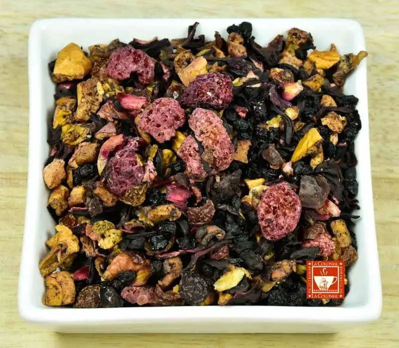 Infusión de Fresas y frambuesas