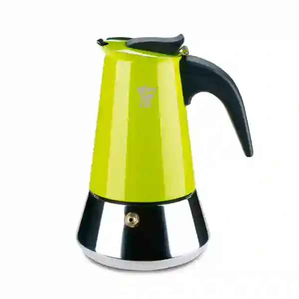 Cafetera Pezzetti Steelexpress 4tz Verde