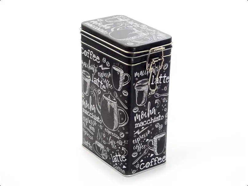 500 g slate tea or coffee can