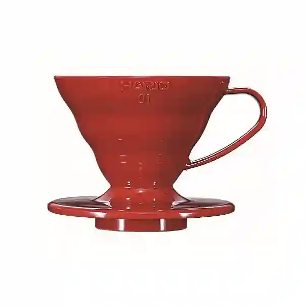 Dripper Hario V60 01 Rojo Plástico