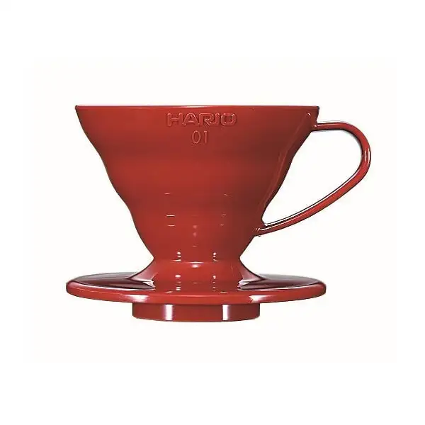 Dripper Hario V60 01 Rojo Plástico