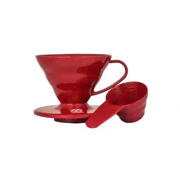 Dripper Hario V60 02 Rojo Plástico