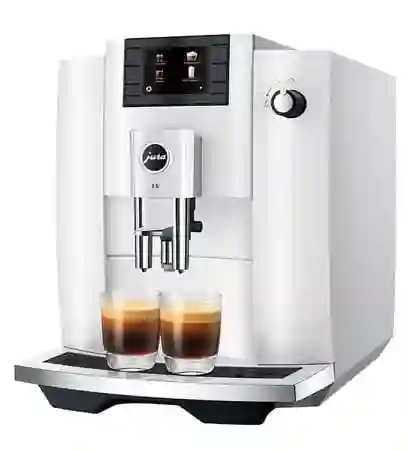Cafetera Jura E6 Piano White