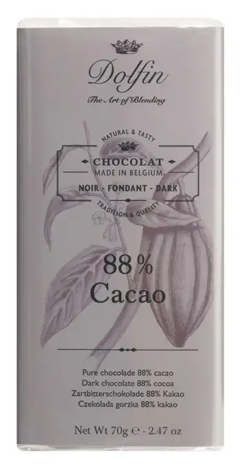 Chocolate Dolphin 88% de cacao - 70g