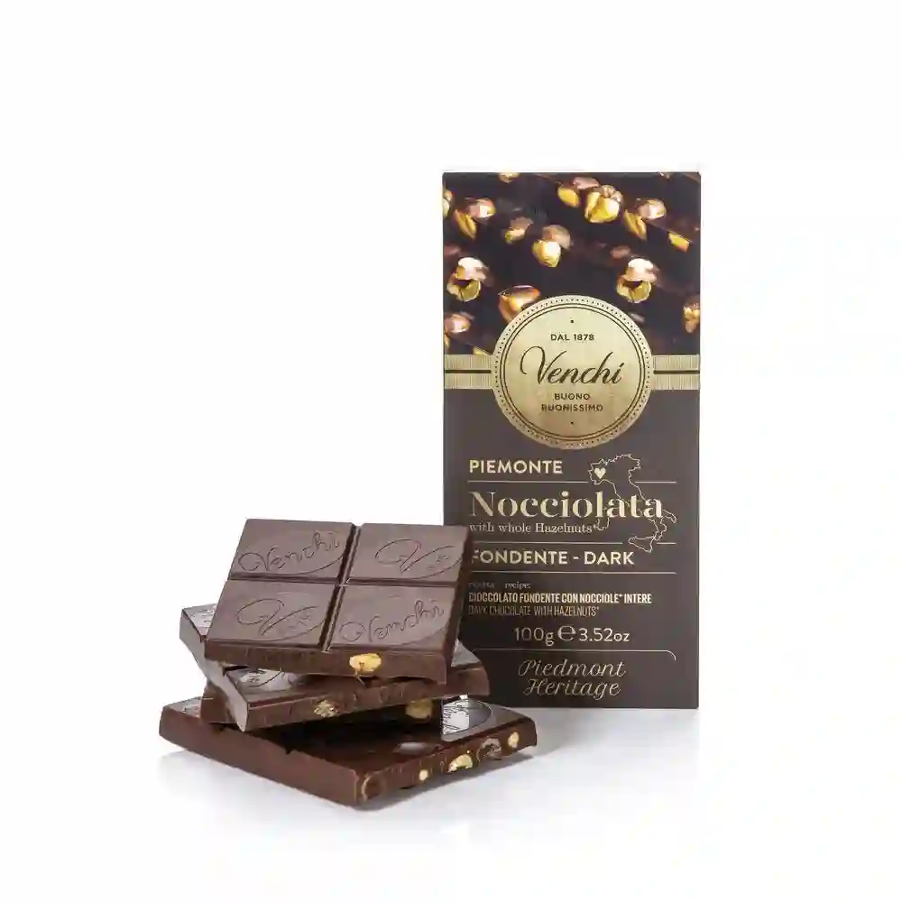 Chocolate negro VENCHI con avellanas - 100g