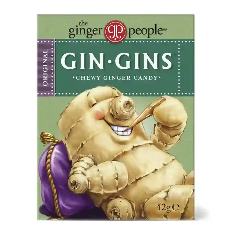 Caramelos GIN GINS® Masticables de Jengibre 42g