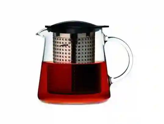 Tetera de cristal Tea Control 0,8L Finum