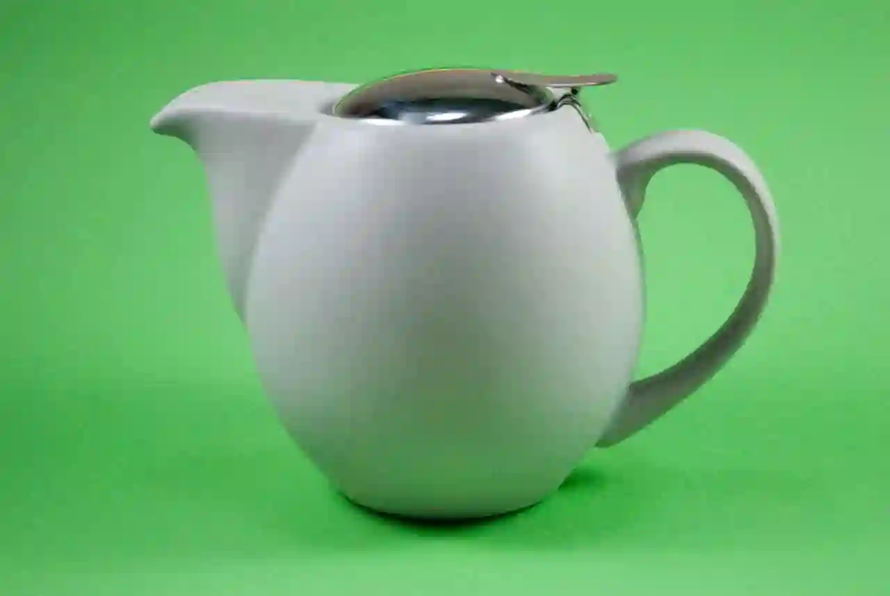 Tetera de cerámica Zaara 0,9 litros gris mate