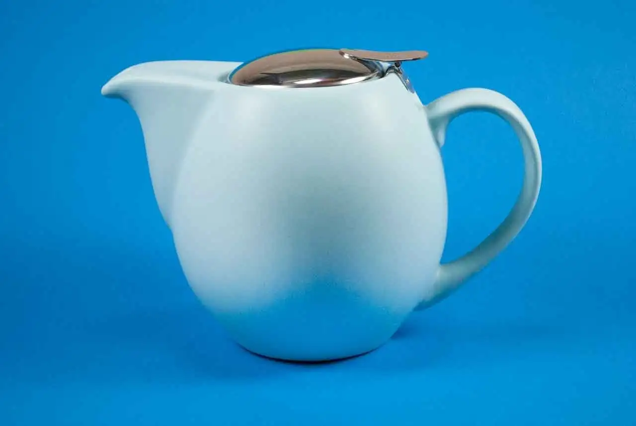 Tetera de cerámica Zaara 0,9 litros azul
