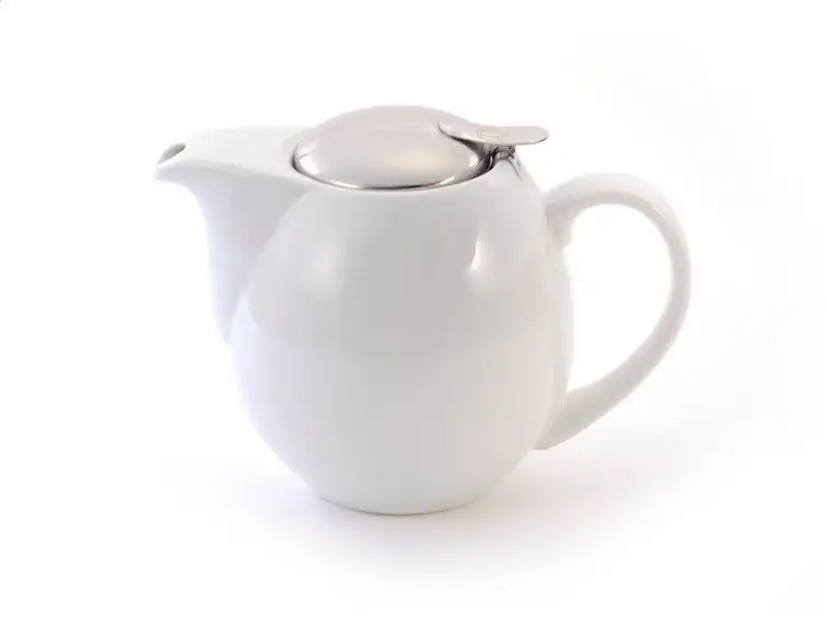 Zaara ceramic teapot 0.9 liters white