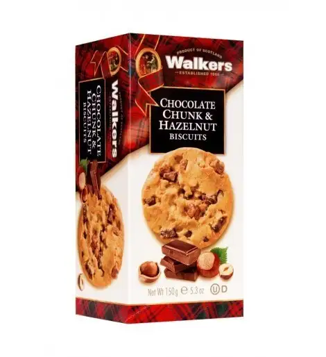 Cookies con chips de chocolate y avellanas 150 g