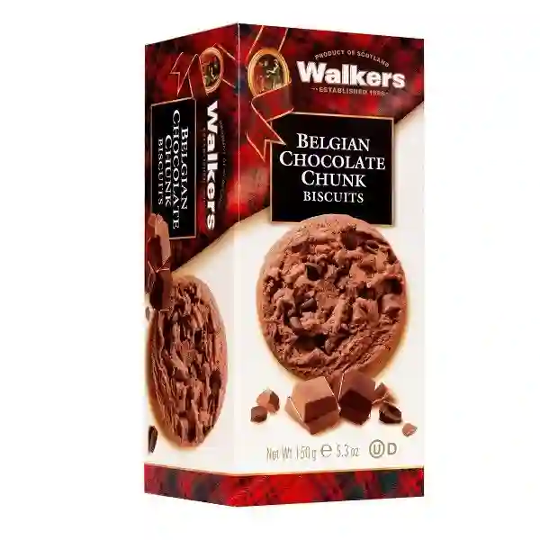 Cookies con chips de Chocolate belga 150g