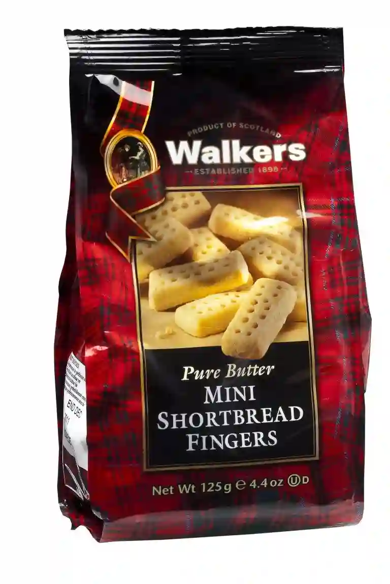 Mini Shortbread Fingers Walkers 125 g