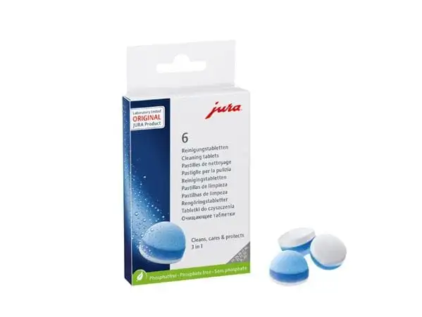 Pastillas de limpieza de 3 fases - Jura