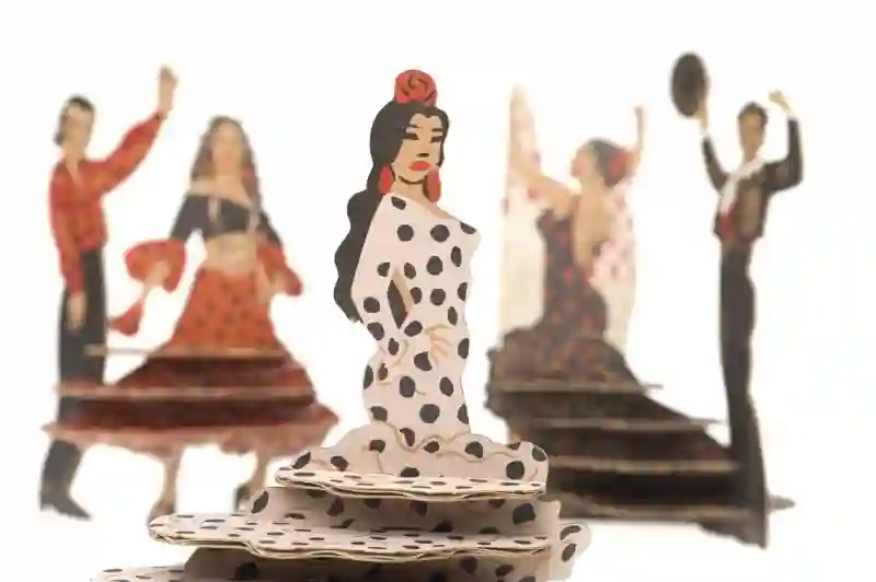 Flamencas de Cartón