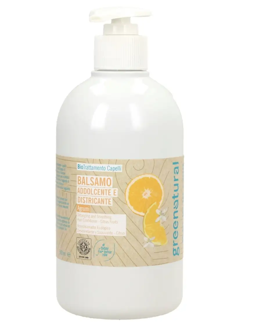 ACONDICIONADOR SUAVIZANTE Y DESENREDANTE con CÍTRICOS 500ml