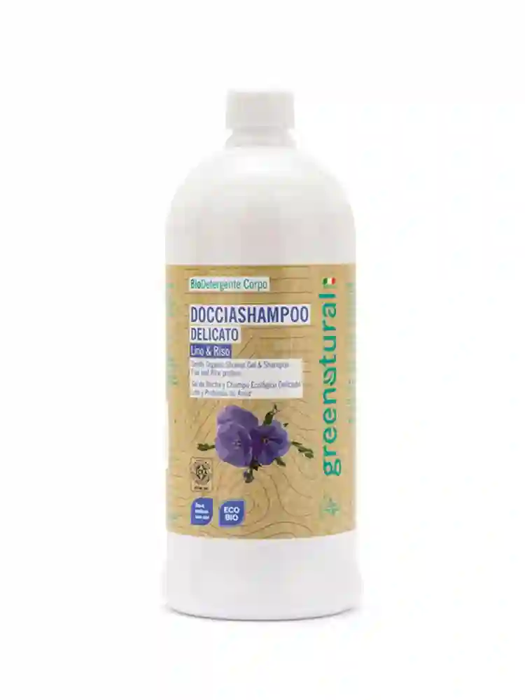 GEL DE DUCHA /CHAMPU LINO Y ARROZ 250ML