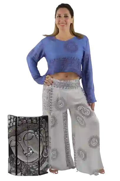 Pantalon palazzo OM