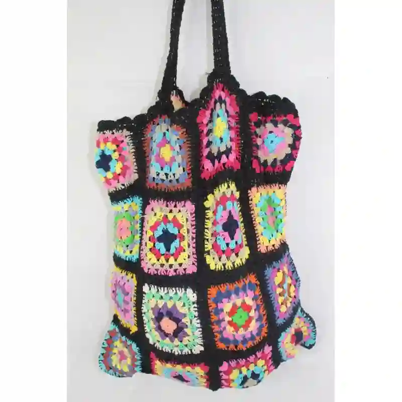 Bolso crochet colores