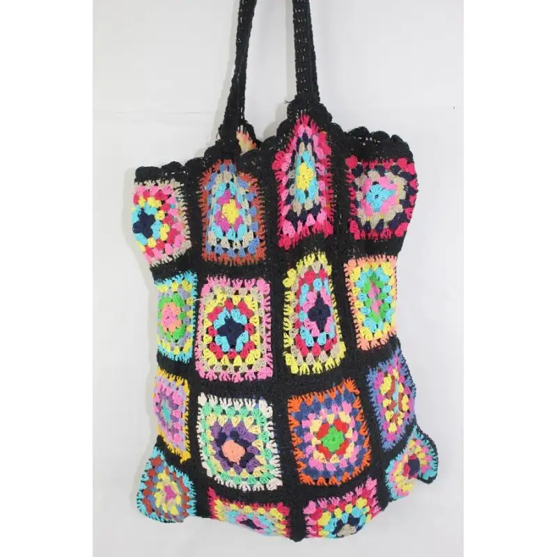 Bolso crochet colores