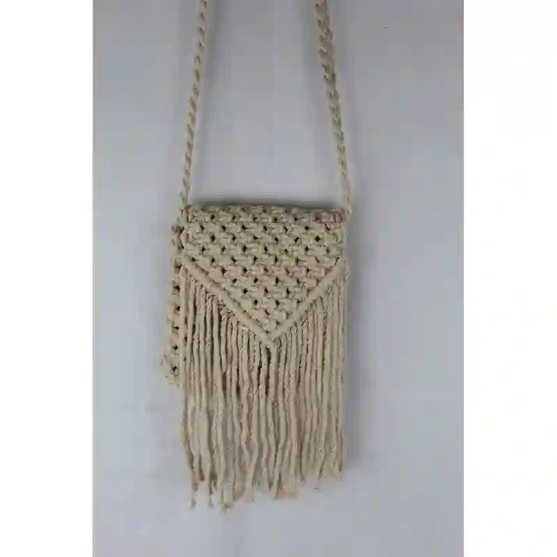 Bolso macramé pequeño