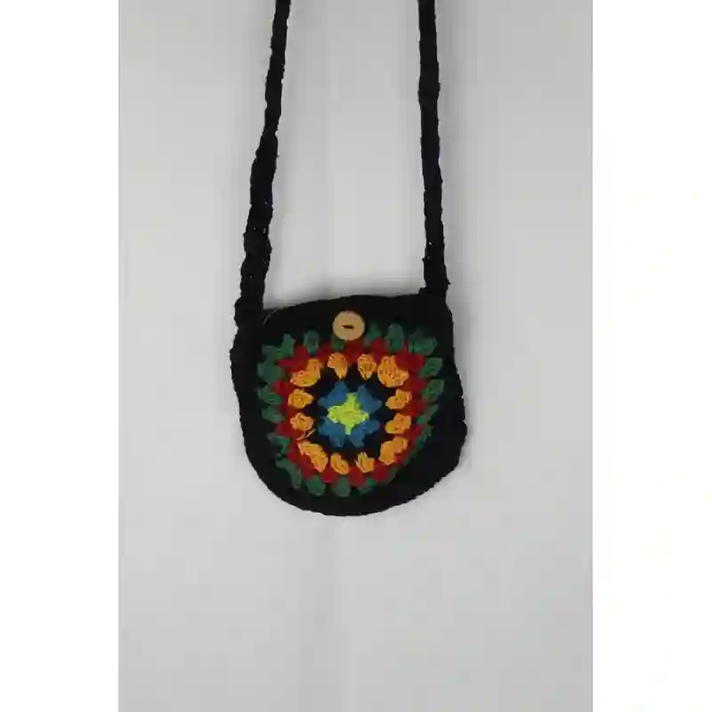 Bolso crochet colores pequeño