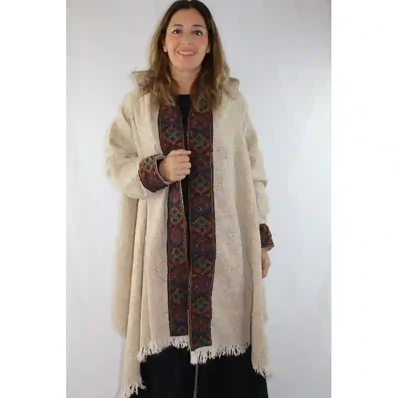 Poncho de lana