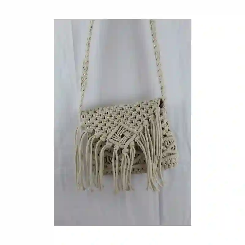 Bolso macramé