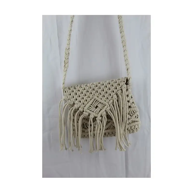 Bolso macramé