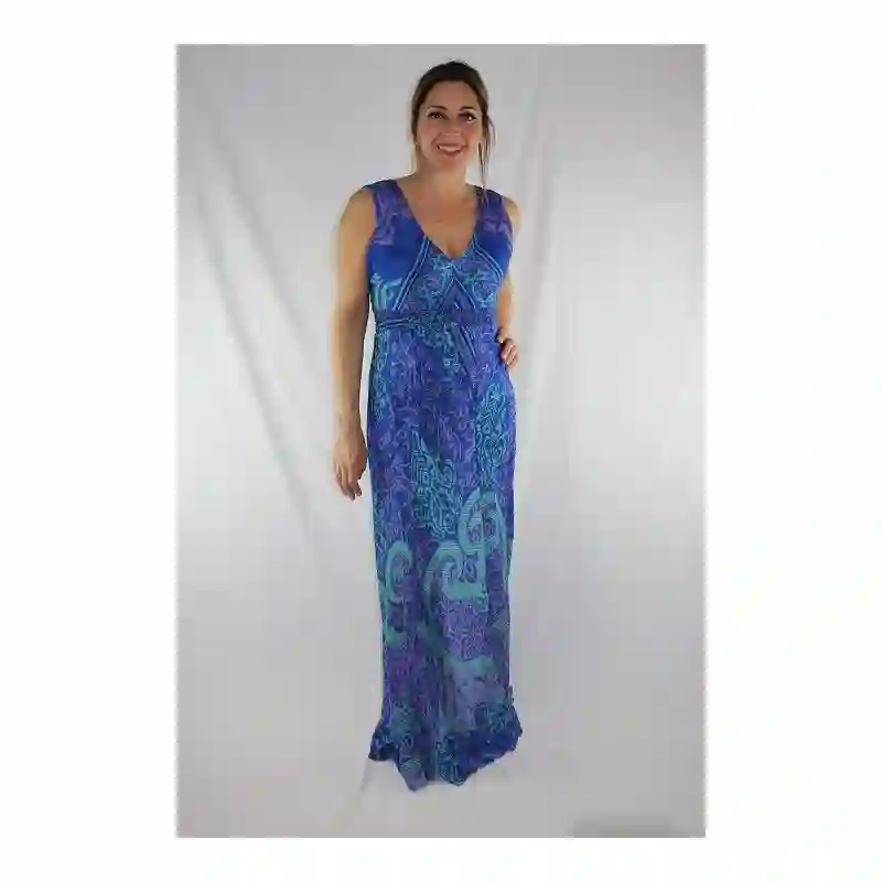 Vestido con panel volante