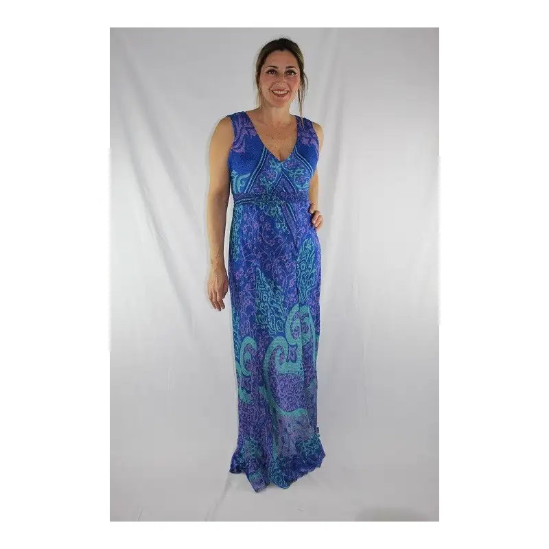 Vestido con panel volante