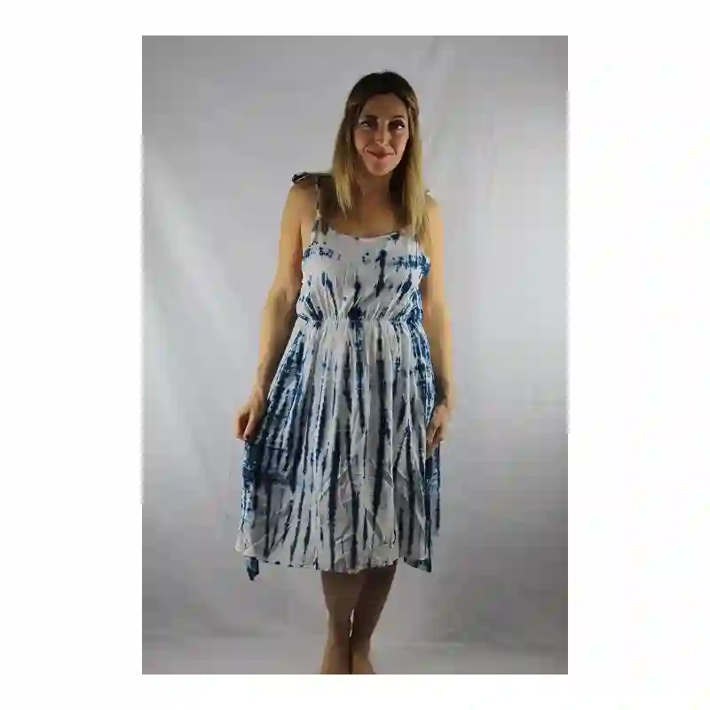 Vestido corto tye dye