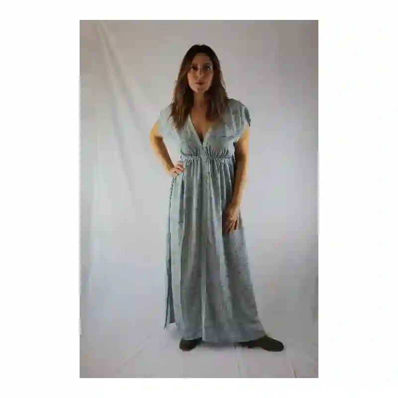Kaftan largo de encaje
